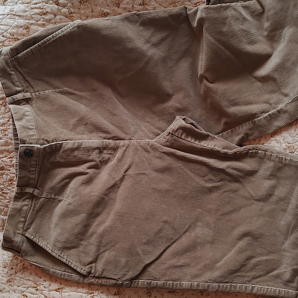 EUC WOMEN’S LL BEAN CORDUROY ELASTIC WAIST PANTS
